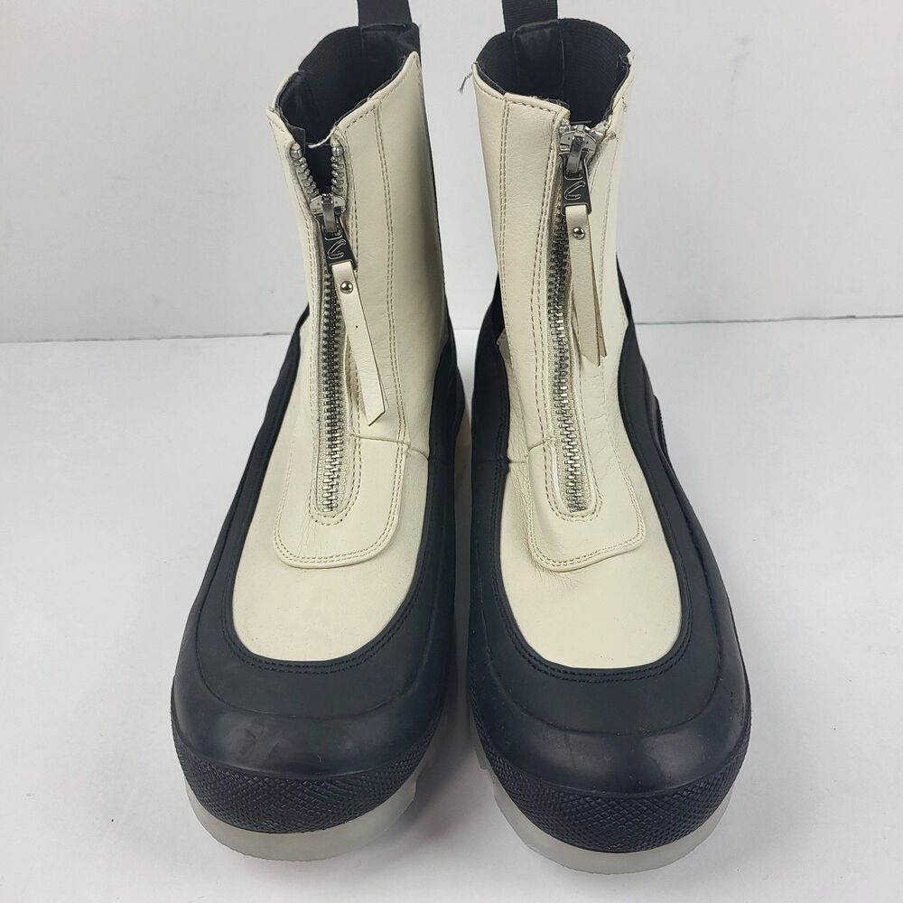Circus by Sam Edelman Bethanie Women's Rain Boots front zip Size 7M - Picture 7 of 13